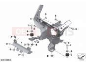 BMW Motorrad BMW 2021 S models S 1000 RR 19 (0E24) Front panel carrier | Front panel carrier
