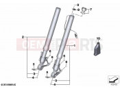 BMW Motorrad BMW 2021 S models S 1000 RR 19 (0E24) Telescope fork | Telescope fork