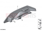 BMW Motorrad BMW 2022 S models S 1000 RR 21 (0E61, 0E63) Trim, frame | Trim, frame