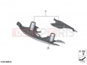 BMW Motorrad BMW 2022 S models S 1000 RR 21 (0E61, 0E63) Fork bridge cover | Fork bridge cover