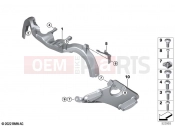 BMW Motorrad BMW 2022 S models S 1000 RR 21 (0E61, 0E63) Holder winglet | Holder winglet