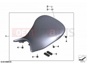 BMW Motorrad BMW 2021 S models S 1000 RR 21 (0E61, 0E63) Seat bench | Seat bench