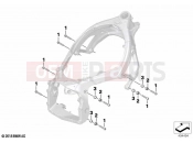 BMW Motorrad BMW 2021 S models S 1000 RR 21 (0E61, 0E63) Engine Suspension | Engine Suspension