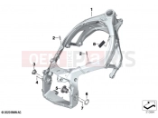 BMW Motorrad BMW 2021 S models S 1000 RR 21 (0E61, 0E63) Main frame | Main frame