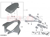 BMW Motorrad BMW 2021 S models S 1000 RR 21 (0E61, 0E63) Retrofitting M passenger package | Retrofitting M passenger package