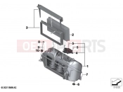 BMW Motorrad BMW 2021 S models S 1000 RR 21 (0E61, 0E63) Intake silencer | Intake silencer