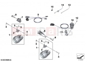 BMW Motorrad BMW 2021 S models S 1000 XR (0E41, 0E43) Retrofitting, LED additional headlight | Retrofitting, LED additional headlight