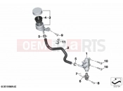 BMW Motorrad BMW 2021 S models S 1000 XR (0E41, 0E43) Brake master cylinder | Brake master cylinder