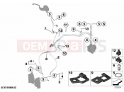 BMW Motorrad BMW 2021 S models S 1000 XR (0E41, 0E43) Brake lines, front | Brake lines, front