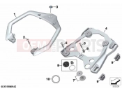 BMW Motorrad BMW 2021 S models S 1000 XR (0E41, 0E43) Handle rear | Handle rear