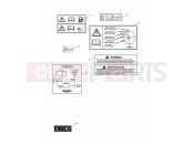 TRIUMPH Street Triple 765 R Warning labels