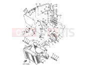 YAMAHA XVZ 1300 Royal Star / Venture XVZ13TD VENTURE ROYAL (3JT2) 1990 RADIATOR & HOSE