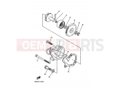 YAMAHA DT 125 DT125R (3RP2) 1990 WATER PUMP