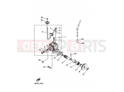 YAMAHA DT 125 DT125R (3RP2) 1990 OIL PUMP