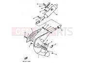 YAMAHA DT 125 DT125R (3RP2) 1990 EXHAUST