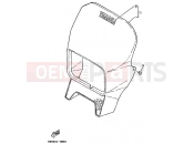 YAMAHA DT 125 DT125R (3RP2) 1990 COWLING 1