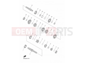YAMAHA YZ 250 F YZ250F [US,CA] (BSB1) 2023 TRANSMISSION