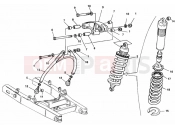 DUCATI Monster 600 Dark REAR SHOCK ABSORBER » SWING ARM