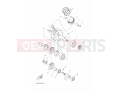 YAMAHA YZF-R125 YZF-R125 YZF125-A World GP 60th anniversary (B5G5) 2022 CRANKSHAFT & PISTON