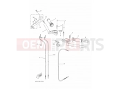 YAMAHA YZF-R125 YZF-R125 YZF125-A World GP 60th anniversary (B5G5) 2022 STEERING HANDLE & CABLE