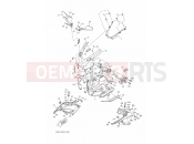 YAMAHA YZF-R125 YZF-R125 YZF125-A World GP 60th anniversary (B5G5) 2022 WINDSHIELD