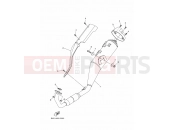 YAMAHA YZF-R125 YZF-R125 YZF125-A (BGV3) 2022 EXHAUST