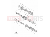 YAMAHA YZF-R125 YZF-R125 YZF125-A (BGV3) 2022 TRANSMISSION