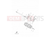 YAMAHA YZF-R125 YZF-R125 YZF125-A (BGV3) 2022 SHIFT CAM & FORK