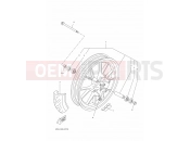 YAMAHA YZF-R125 YZF-R125 YZF125-A (BGV3) 2022 FRONT WHEEL