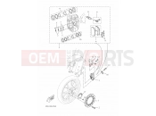 YAMAHA YZF-R125 YZF-R125 YZF125-A (BGV3) 2022 FRONT BRAKE CALIPER