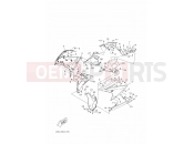 YAMAHA YZF-R125 YZF-R125 YZF125-A (BGV3) 2022 LEG SHIELD