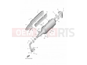 YAMAHA Tricity 300 TRICITY 300 MWD300 (BED8) 2022 EXHAUST