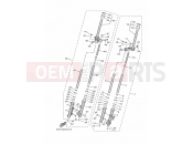 YAMAHA Tricity 300 TRICITY 300 MWD300 (BED8) 2022 FRONT FORK