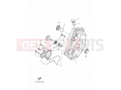 YAMAHA X-Max 300 CZD 300 XMAX 300 POLICE CZD300P-AB (BGS4) 2022 WATER PUMP
