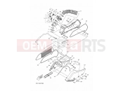 YAMAHA X-Max 300 CZD 300 XMAX 300 POLICE CZD300P-AB (BGS4) 2022 INTAKE