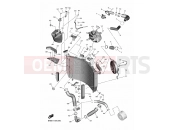 YAMAHA YZF-R6 YZF-R6 YZF600W (BN6U) 2022 RADIATOR & HOSE