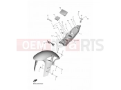 YAMAHA YZF-R6 YZF-R6 YZF600W (BN6U) 2022 FENDER