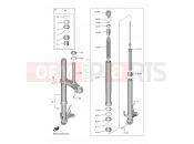 YAMAHA YZF-R6 YZF-R6 YZF600W (BN6U) 2022 FRONT FORK