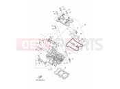 YAMAHA XTZ 700 Tenere TENERE 700 EXTREME XTZ690 (BNW3) 2023 CYLINDER HEAD