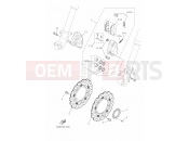 YAMAHA XTZ 700 Tenere TENERE 700 EXTREME XTZ690 (BNW3) 2023 FRONT BRAKE CALIPER