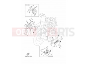 YAMAHA XTZ 700 Tenere TENERE 700 (SOUTH AFRICA) XTZ690 (BMB8) 2023 COWLING 2