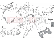 DUCATI 2024 STREETFIGHTER V2 BATTERY HOLDER [XST:JPN]