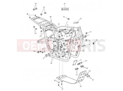 Triumph 2015 SCRAMBLER EFI Main Frame & Fittings 606027
