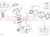DUCATI Diavel 1260 S CYLINDERS - PISTONS (ASSO WERKE)