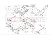 DUCATI Diavel Chromo Rear suspension