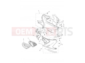 Triumph 2014 TROPHY 1215 SE RH Side Fairings