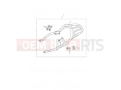 Triumph 2022 STREET SCRAMBLER Luggage Rack Kit, Graphite