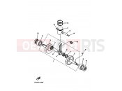 Yamaha TZ50 (3XM1) 1990 model > oem-bike-parts.com