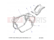 INDIAN 2023 CHIEF BOBBER DARK HORSE 116 ALL OPTIONS (R01) (N23DLDBH) CHASSIS | CHASSIS, FRAME ASM. - N23DLDBH ALL OPTIONS (201254C)