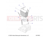 INDIAN 2023 CHIEF BOBBER DARK HORSE 116 ALL OPTIONS (R01) (N23DLDBH) ELECTRICAL | ELECTRICAL, BATTERY - N23DLDBH ALL OPTIONS (201300C)